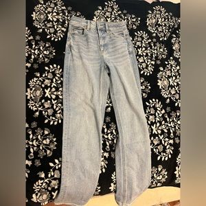 Never worn straight jeans from american eagle